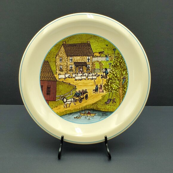 Pfaltzgraff Country Collection A Country Summer Dinner Plate 1st Edition - Picture 1 of 6